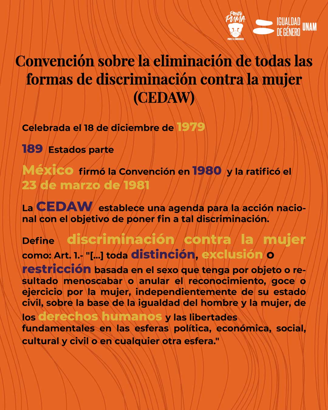 Convención sobre la eliminación de todas las formas de discriminación contra la mujer